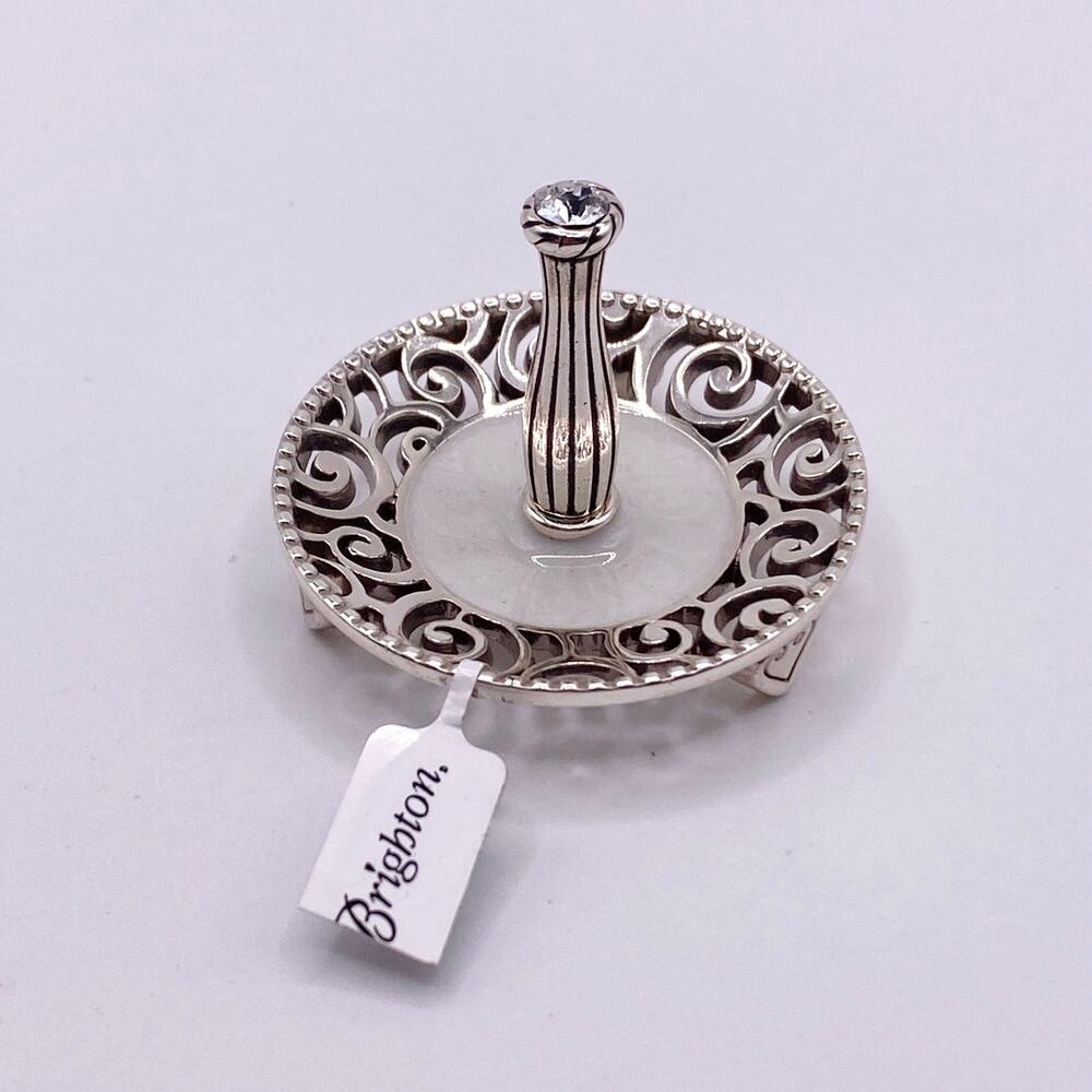Brighton Silver Plated Ring Holder Dish 3.5cm